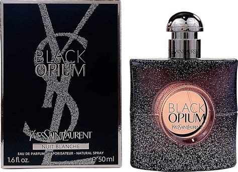 opium nuit blanche by yves saint laurent a gourmand|black opium bottle.